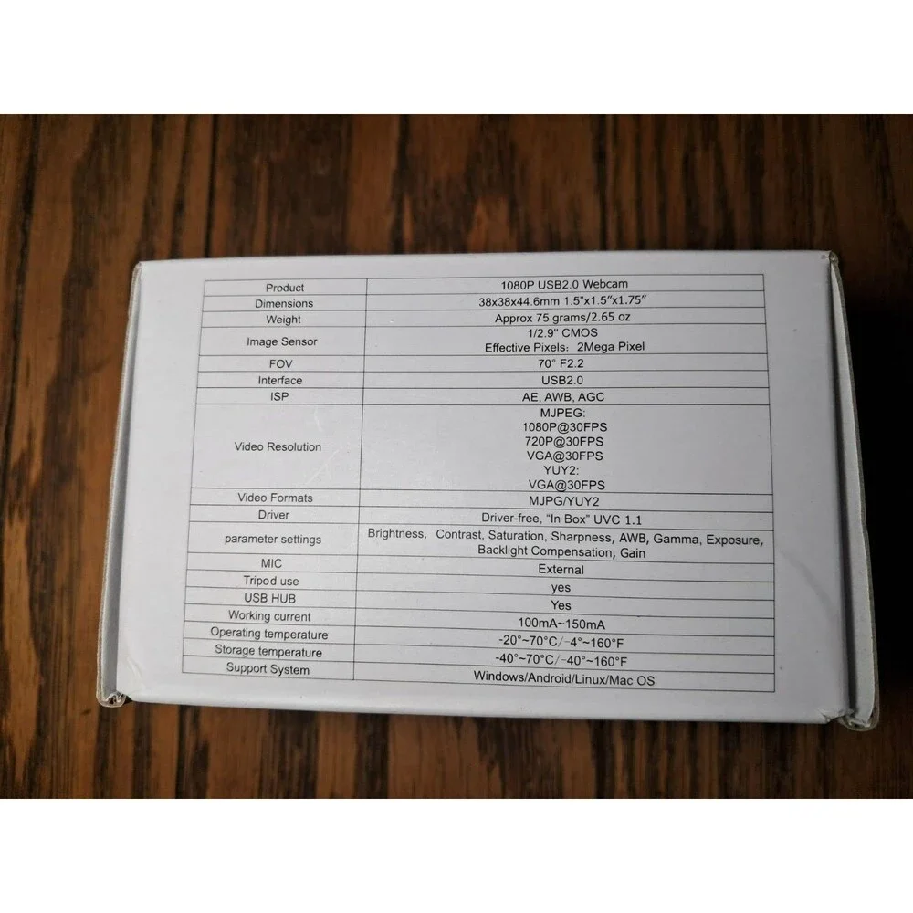 VDO360 1SEE Full HD Web Camera VDOSU *** typically retails for $60- $80***
